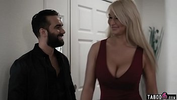 Femdom video where blonde MILF takes control over guy